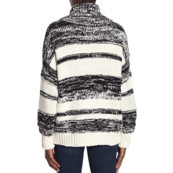 360 Sweater Annie Stripe Knit Cardigan - Picture 3 of 9